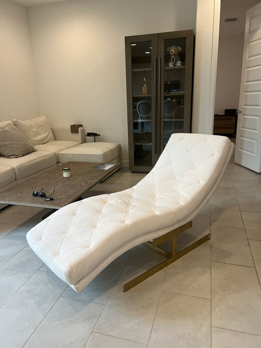 Restoration Hardware “Royce” Chaise Lounge