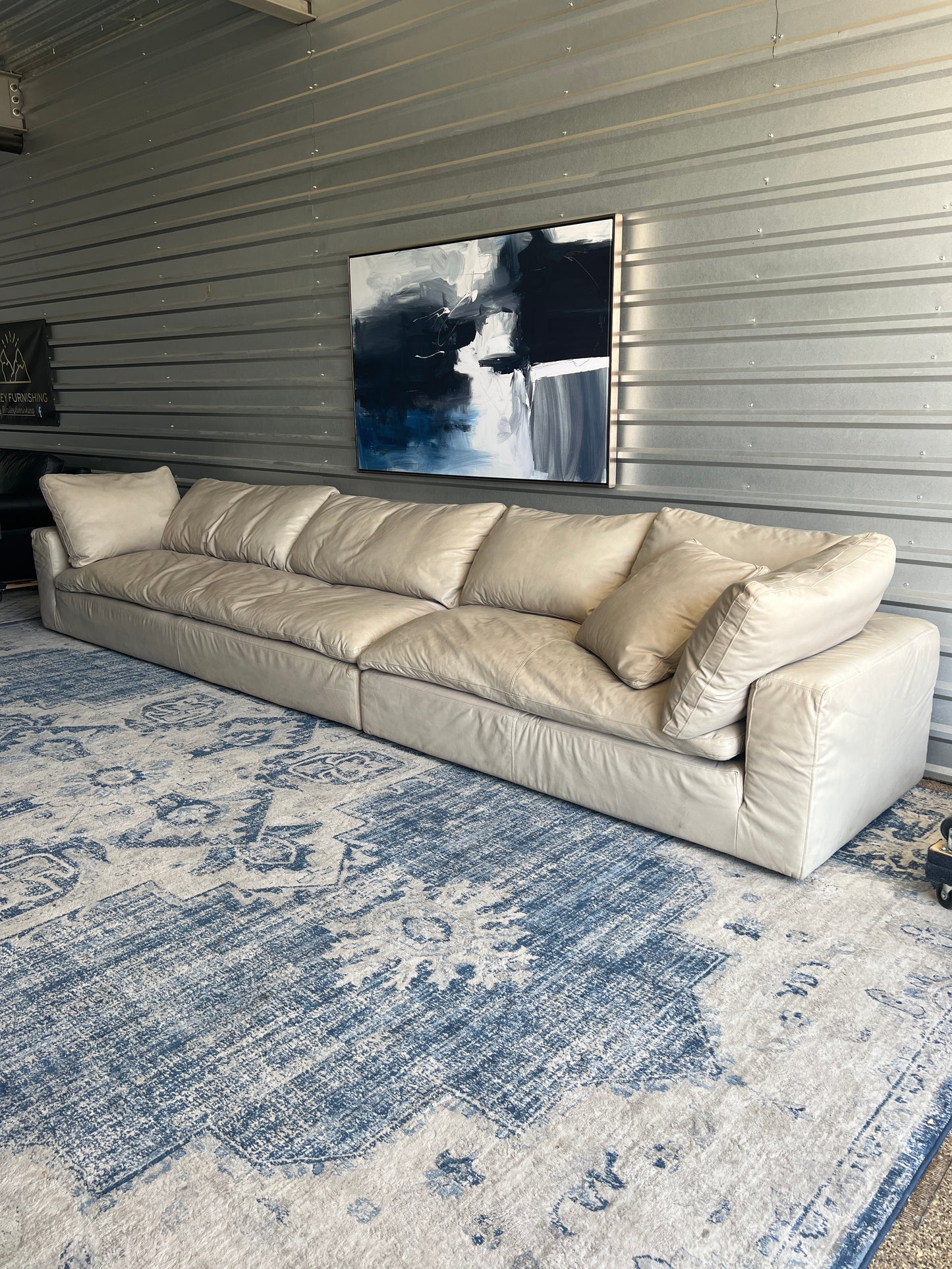 Restoration Hardware “Cloud” Sectional Sofa