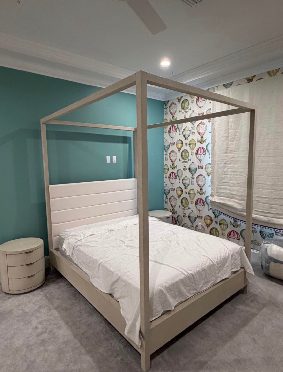 RH “Clio” Canopy Bed Full