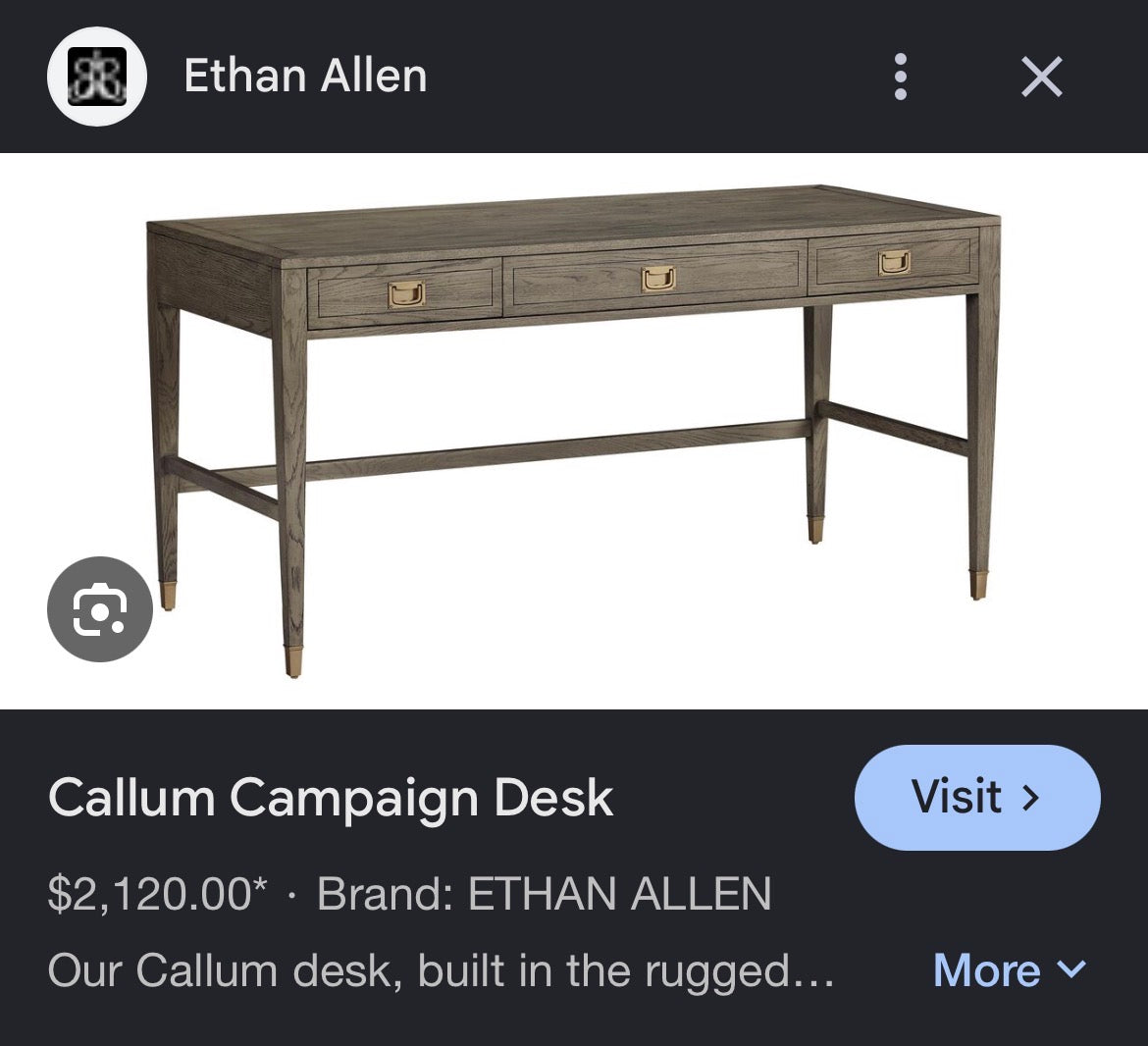 Ethan Allen “Callum” Desk