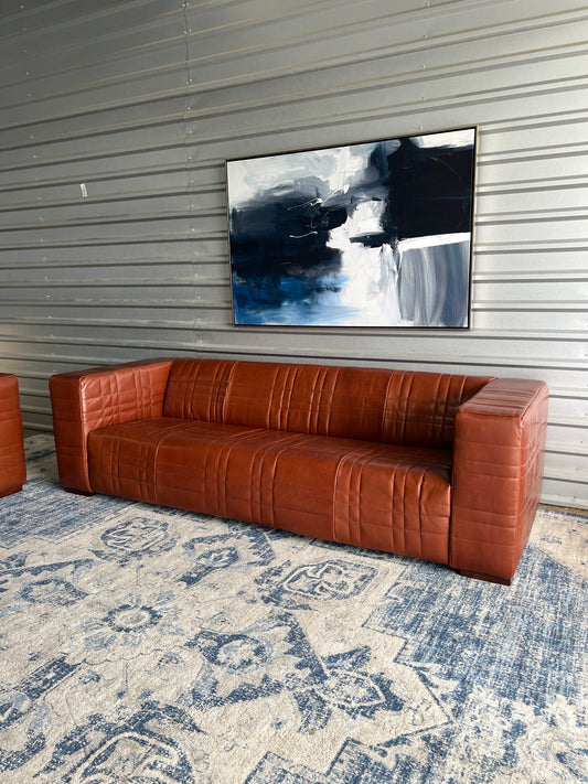Ralph Lauren "Chambers" Leather Sofa